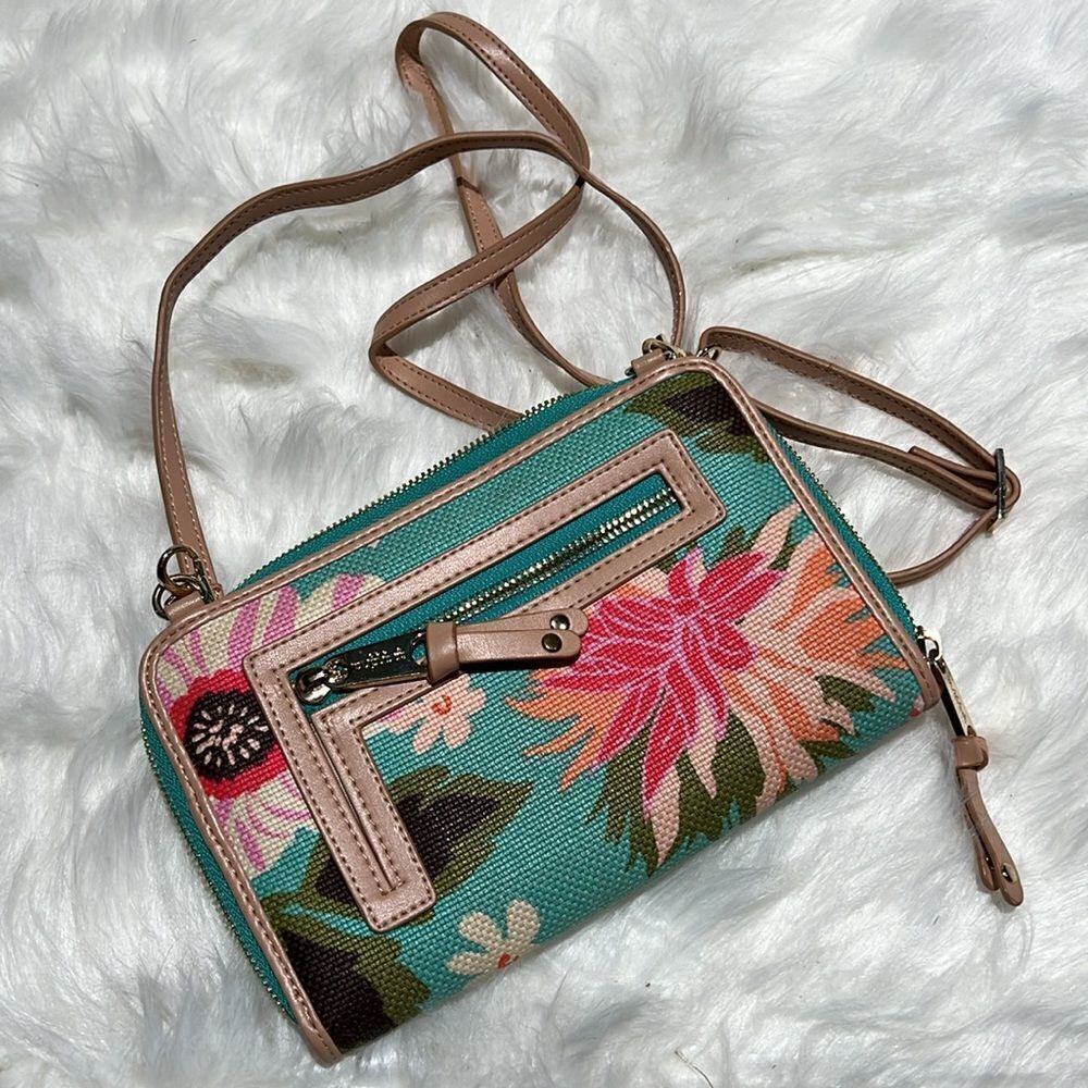 Brand New Spartina 449 Broughton Multi Phone Wallet Bag Retired B89 - Picture 3 of 10